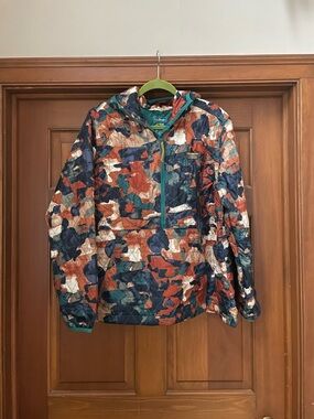 LLbean camo puffer down jacket